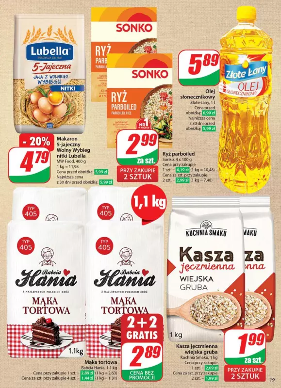 Dino - gazetka promocyjna Gazetka od środy 07.05 do wtorku 13.05 - strona 19