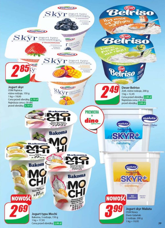 Dino - gazetka promocyjna Gazetka od środy 07.05 do wtorku 13.05 - strona 39