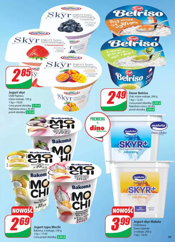 Dino - gazetka promocyjna Gazetka od środy 07.05 do wtorku 13.05 - strona 39