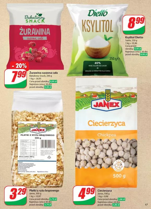 Dino - gazetka promocyjna Gazetka od środy 07.05 do wtorku 13.05 - strona 17
