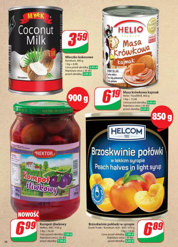 Dino - gazetka promocyjna Gazetka od środy 07.05 do wtorku 13.05 - strona 16