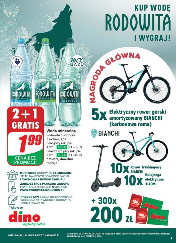 Dino - gazetka promocyjna Gazetka od środy 07.05 do wtorku 13.05 - strona 3