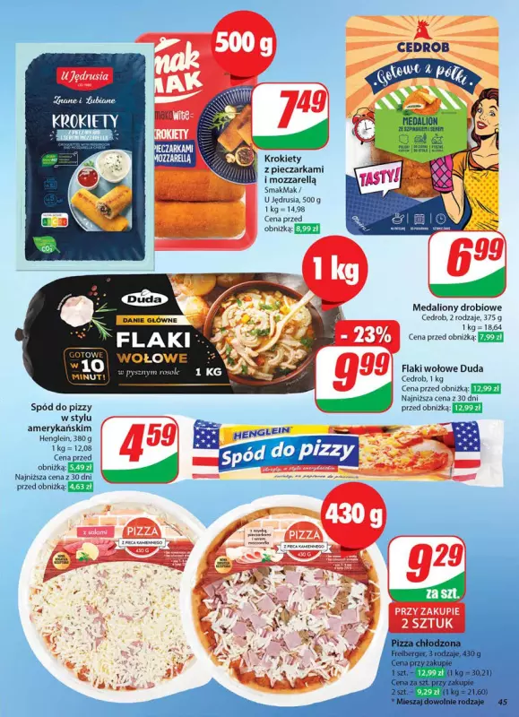 Dino - gazetka promocyjna Gazetka od środy 07.05 do wtorku 13.05 - strona 45