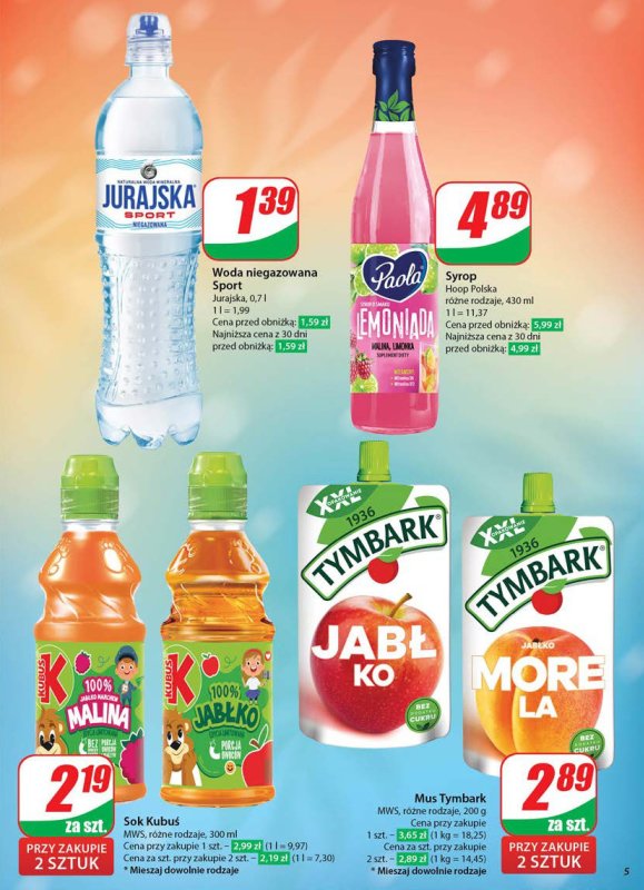 Dino - gazetka promocyjna Gazetka od środy 07.05 do wtorku 13.05 - strona 5