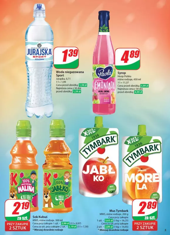 Dino - gazetka promocyjna Gazetka od środy 07.05 do wtorku 13.05 - strona 5