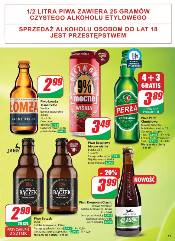 Dino - gazetka promocyjna Gazetka od środy 07.05 do wtorku 13.05 - strona 51