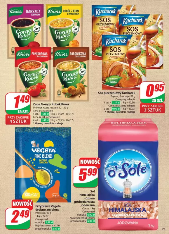 Dino - gazetka promocyjna Gazetka od środy 07.05 do wtorku 13.05 - strona 23