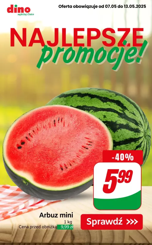 Dino - gazetka promocyjna Najlepsze PROMOCJE  