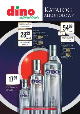 Dino - gazetka promocyjna Katalog alkoholowy od poniedziałku 12.05 do soboty 17.05