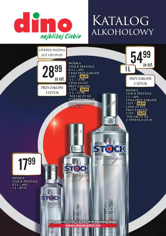 Dino - gazetka promocyjna Katalog alkoholowy  