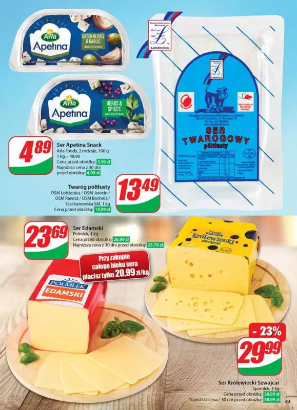 Dino - gazetka promocyjna Gazetka od środy 14.05 do wtorku 20.05 - strona 43