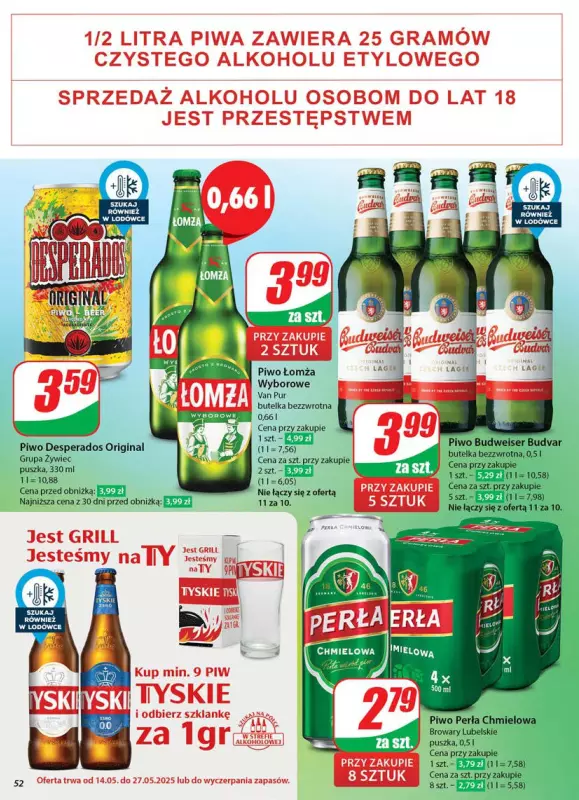 Dino - gazetka promocyjna Gazetka od środy 14.05 do wtorku 20.05 - strona 52