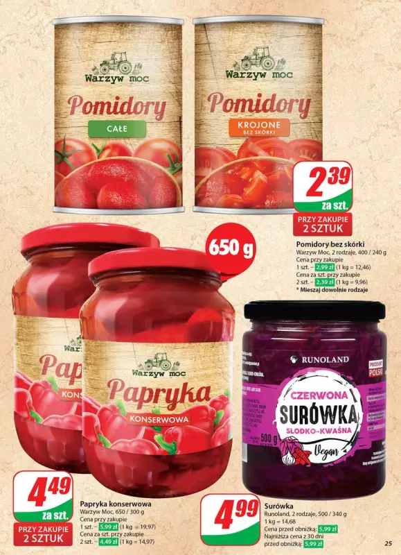 Dino - gazetka promocyjna Gazetka od środy 14.05 do wtorku 20.05 - strona 25