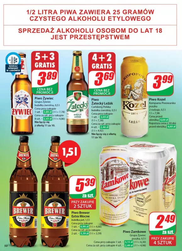 Dino - gazetka promocyjna Gazetka od środy 14.05 do wtorku 20.05 - strona 50