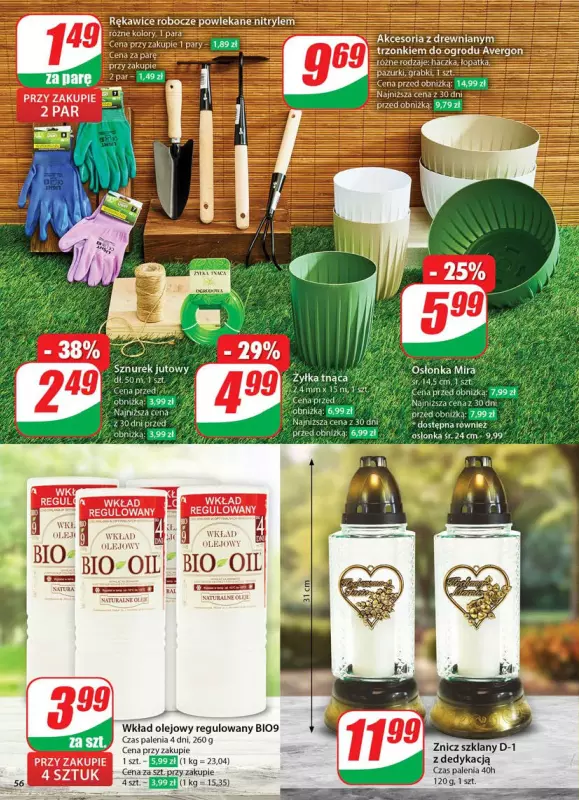 Dino - gazetka promocyjna Gazetka od środy 14.05 do wtorku 20.05 - strona 56