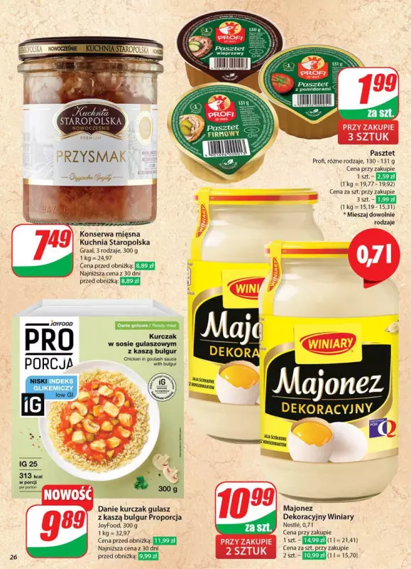 Dino - gazetka promocyjna Gazetka od środy 14.05 do wtorku 20.05 - strona 26