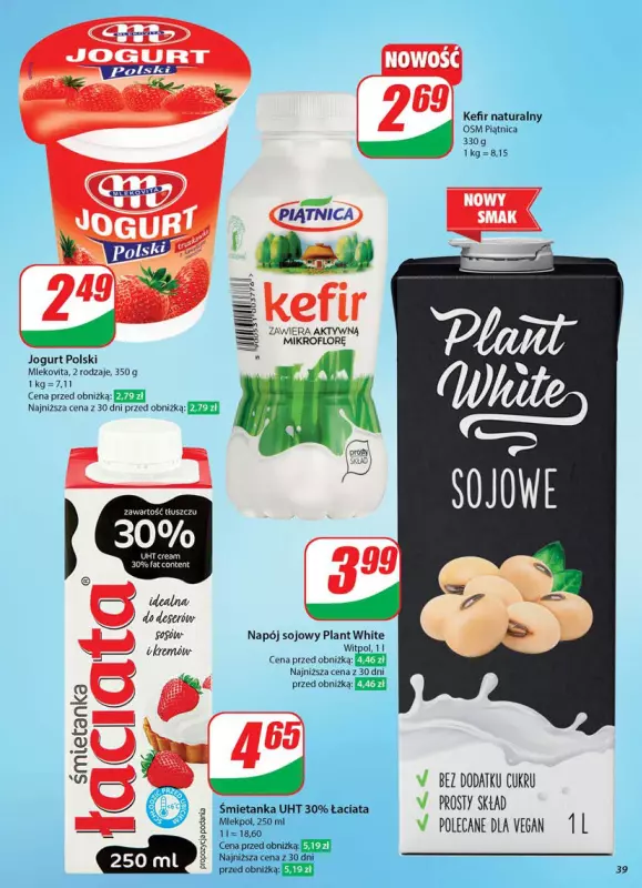 Dino - gazetka promocyjna Gazetka od środy 14.05 do wtorku 20.05 - strona 39