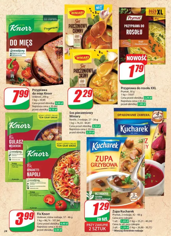Dino - gazetka promocyjna Gazetka od środy 14.05 do wtorku 20.05 - strona 24