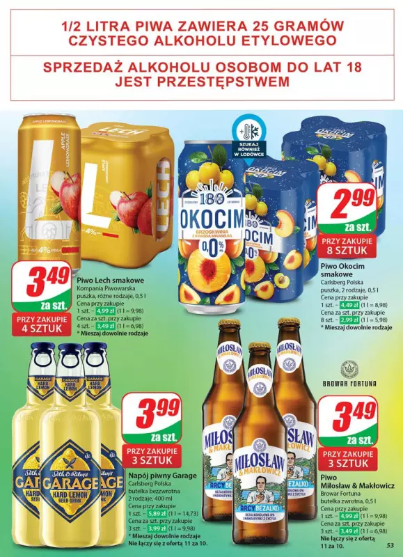 Dino - gazetka promocyjna Gazetka od środy 14.05 do wtorku 20.05 - strona 53