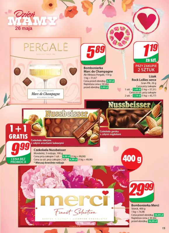 Dino - gazetka promocyjna Gazetka od środy 21.05 do wtorku 27.05 - strona 15