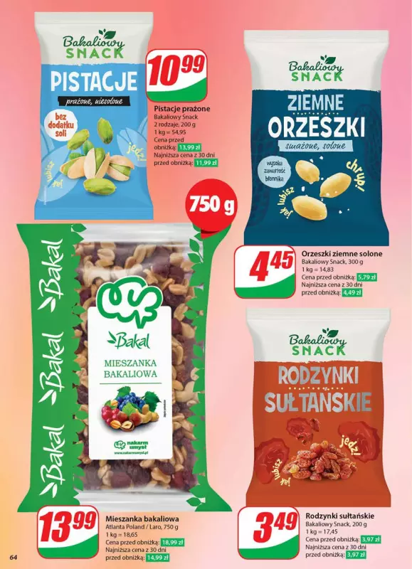 Dino - gazetka promocyjna Gazetka od środy 21.05 do wtorku 27.05 - strona 64