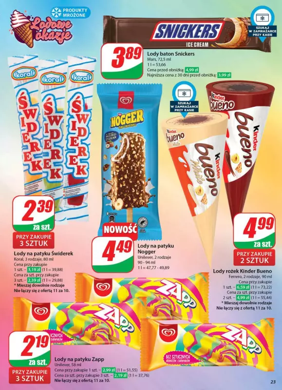 Dino - gazetka promocyjna Gazetka od środy 21.05 do wtorku 27.05 - strona 23