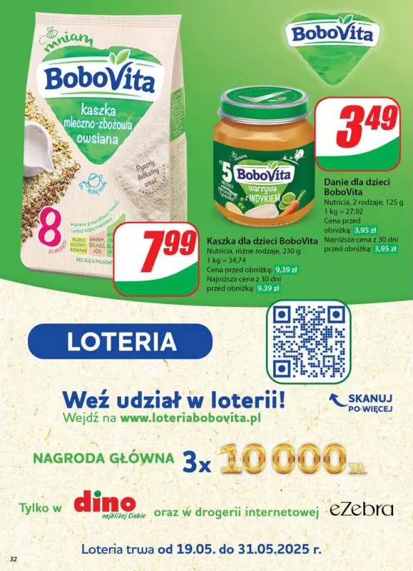 Dino - gazetka promocyjna Gazetka od środy 21.05 do wtorku 27.05 - strona 32
