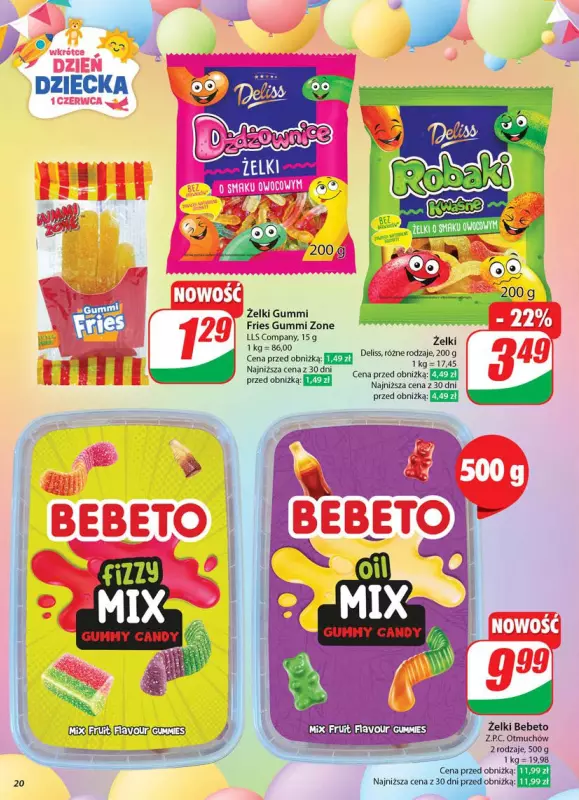 Dino - gazetka promocyjna Gazetka od środy 21.05 do wtorku 27.05 - strona 20