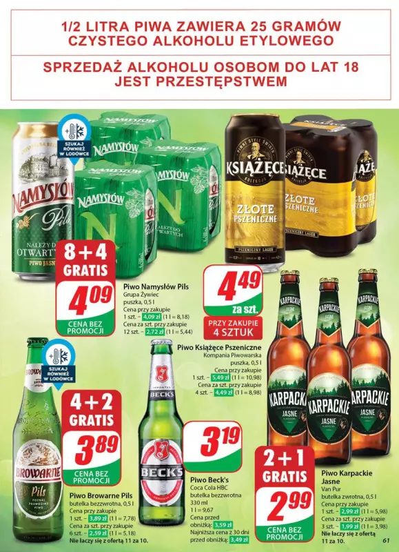 Dino - gazetka promocyjna Gazetka od środy 21.05 do wtorku 27.05 - strona 61