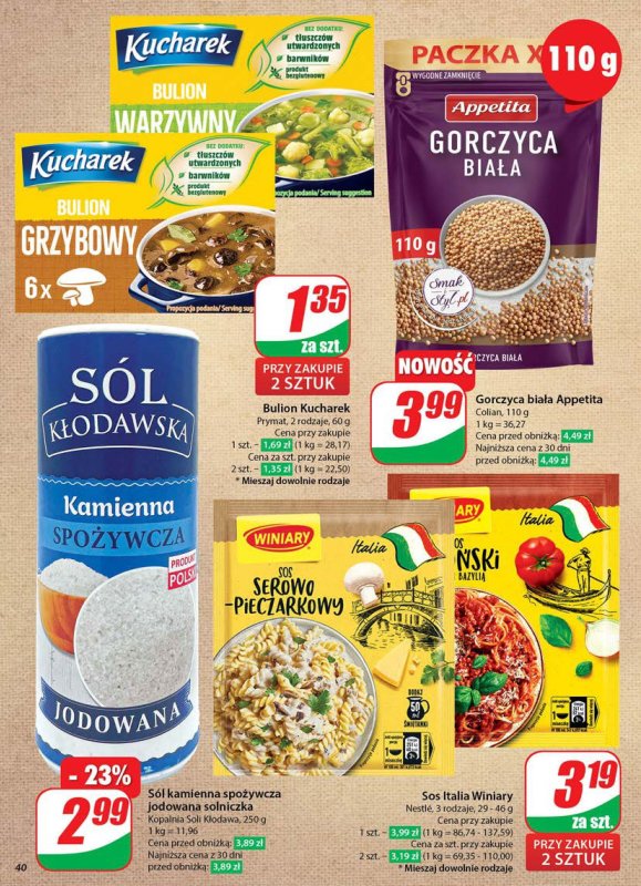 Dino - gazetka promocyjna Gazetka od środy 21.05 do wtorku 27.05 - strona 40