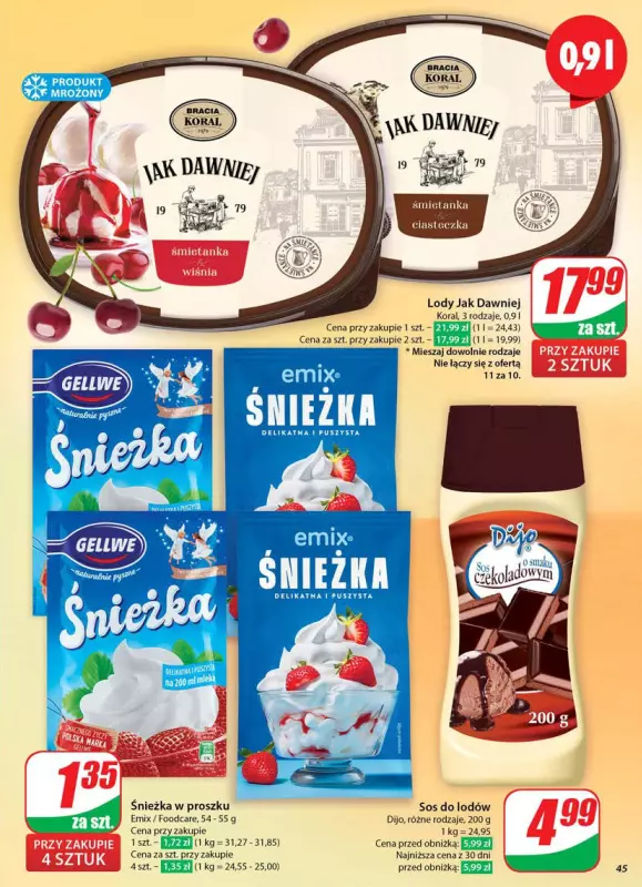 Dino - gazetka promocyjna Gazetka od środy 21.05 do wtorku 27.05 - strona 45