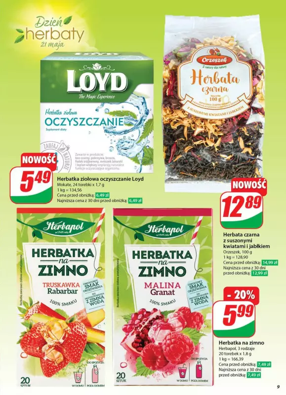 Dino - gazetka promocyjna Gazetka od środy 21.05 do wtorku 27.05 - strona 9