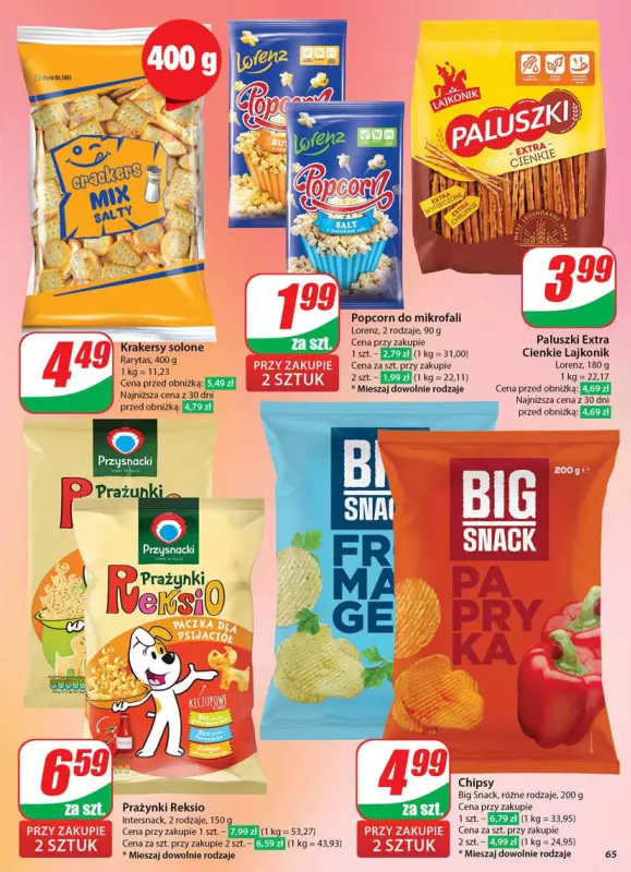 Dino - gazetka promocyjna Gazetka od środy 21.05 do wtorku 27.05 - strona 65
