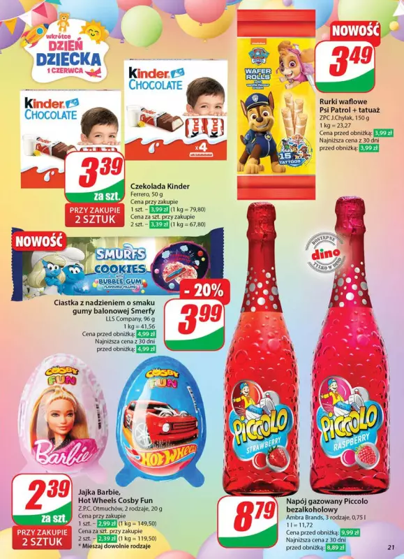 Dino - gazetka promocyjna Gazetka od środy 21.05 do wtorku 27.05 - strona 21