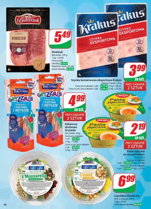 Dino - gazetka promocyjna Gazetka od środy 21.05 do wtorku 27.05 - strona 58