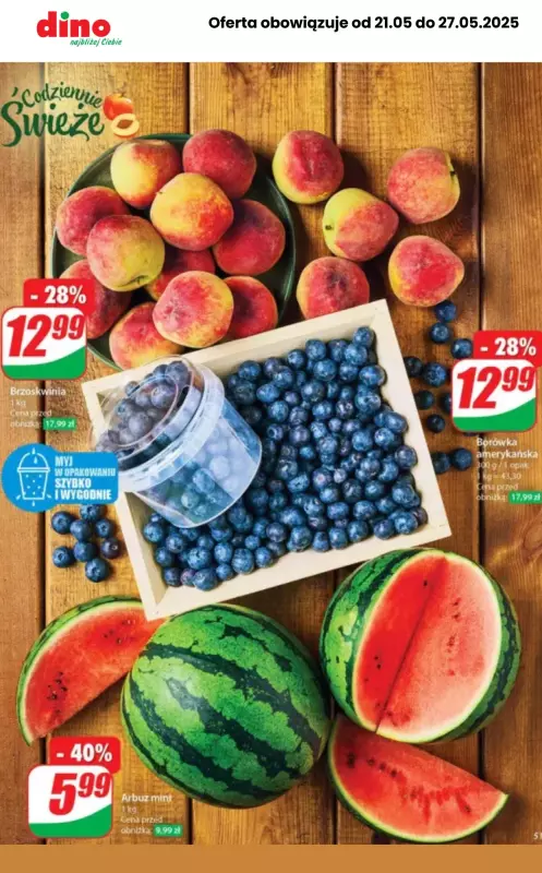 Dino - gazetka promocyjna Najlepsze PROMOCJE od środy 21.05 do wtorku 27.05 - strona 8