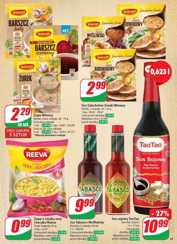 Dino - gazetka promocyjna Gazetka od środy 28.05 do wtorku 03.06 - strona 29