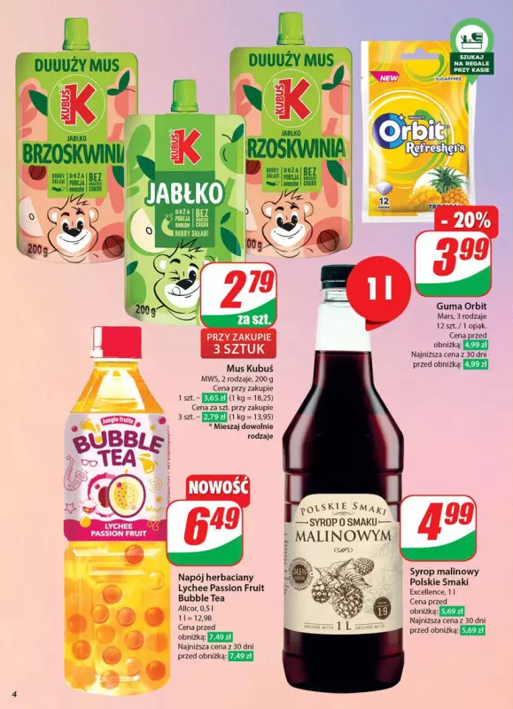 Dino - gazetka promocyjna Gazetka od środy 28.05 do wtorku 03.06 - strona 4