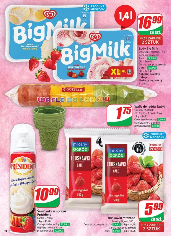 Dino - gazetka promocyjna Gazetka od środy 28.05 do wtorku 03.06 - strona 34