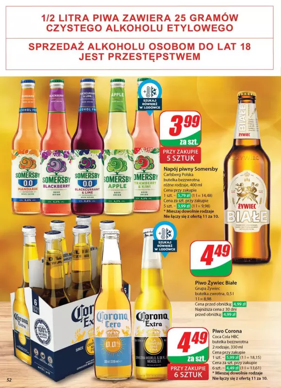 Dino - gazetka promocyjna Gazetka od środy 28.05 do wtorku 03.06 - strona 52