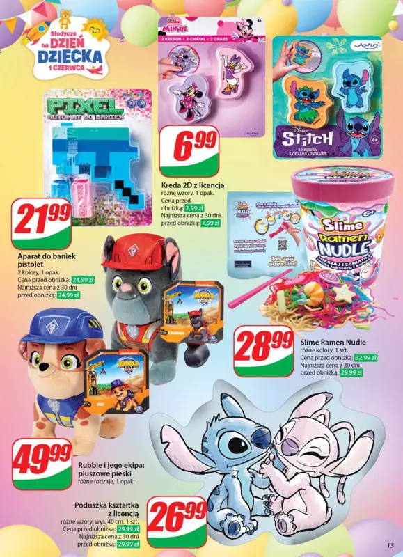 Dino - gazetka promocyjna Gazetka od środy 28.05 do wtorku 03.06 - strona 13
