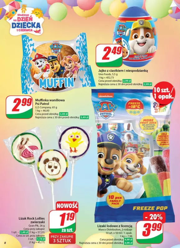 Dino - gazetka promocyjna Gazetka od środy 28.05 do wtorku 03.06 - strona 8