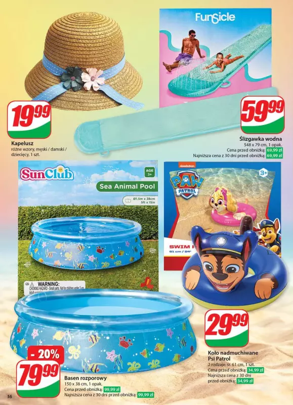 Dino - gazetka promocyjna Gazetka od środy 28.05 do wtorku 03.06 - strona 16