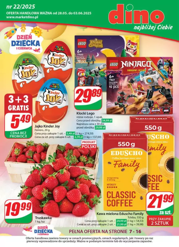 Dino - gazetka promocyjna Gazetka od środy 28.05 do wtorku 03.06