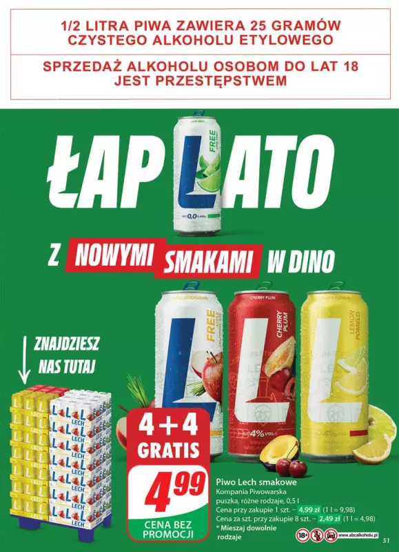 Dino - gazetka promocyjna Gazetka od środy 28.05 do wtorku 03.06 - strona 51