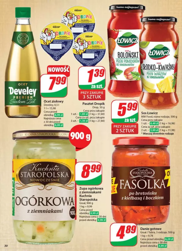 Dino - gazetka promocyjna Gazetka od środy 28.05 do wtorku 03.06 - strona 30