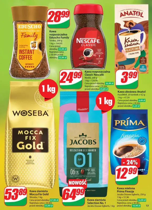 Dino - gazetka promocyjna Gazetka od środy 04.06 do wtorku 10.06 - strona 13