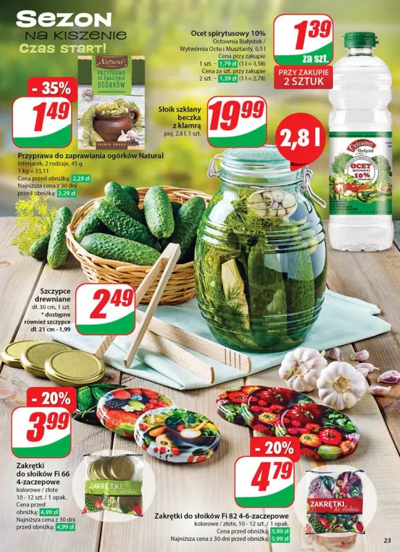 Dino - gazetka promocyjna Gazetka od środy 04.06 do wtorku 10.06 - strona 23