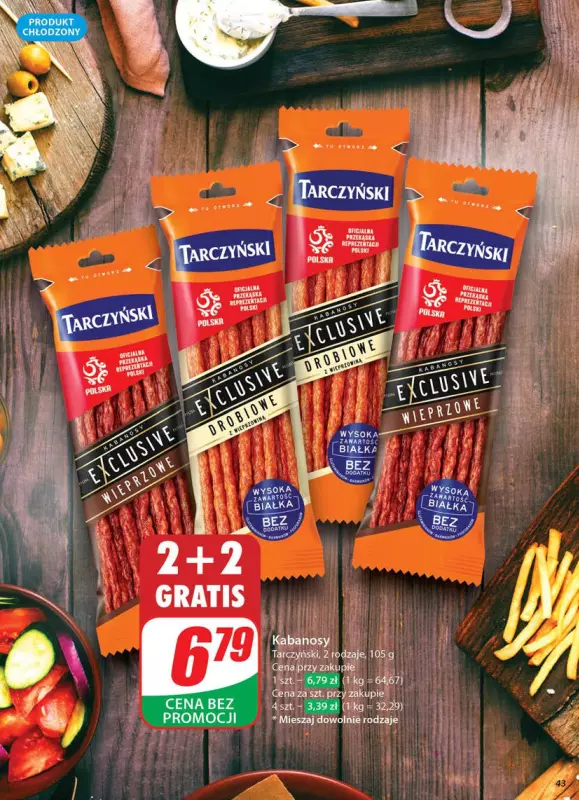 Dino - gazetka promocyjna Gazetka od środy 04.06 do wtorku 10.06 - strona 43