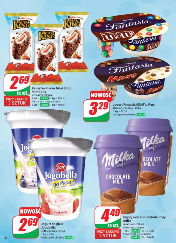 Dino - gazetka promocyjna Gazetka od środy 04.06 do wtorku 10.06 - strona 38